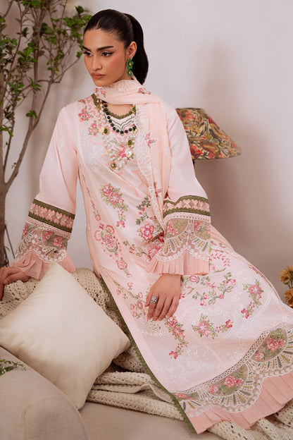 SHANAYA BY MAHNUR EMBROIDERED LAWN COLLECTION'26 | D7