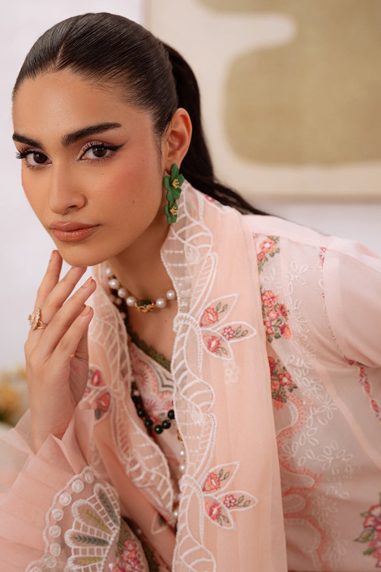 SHANAYA BY MAHNUR EMBROIDERED LAWN COLLECTION'26 | D7