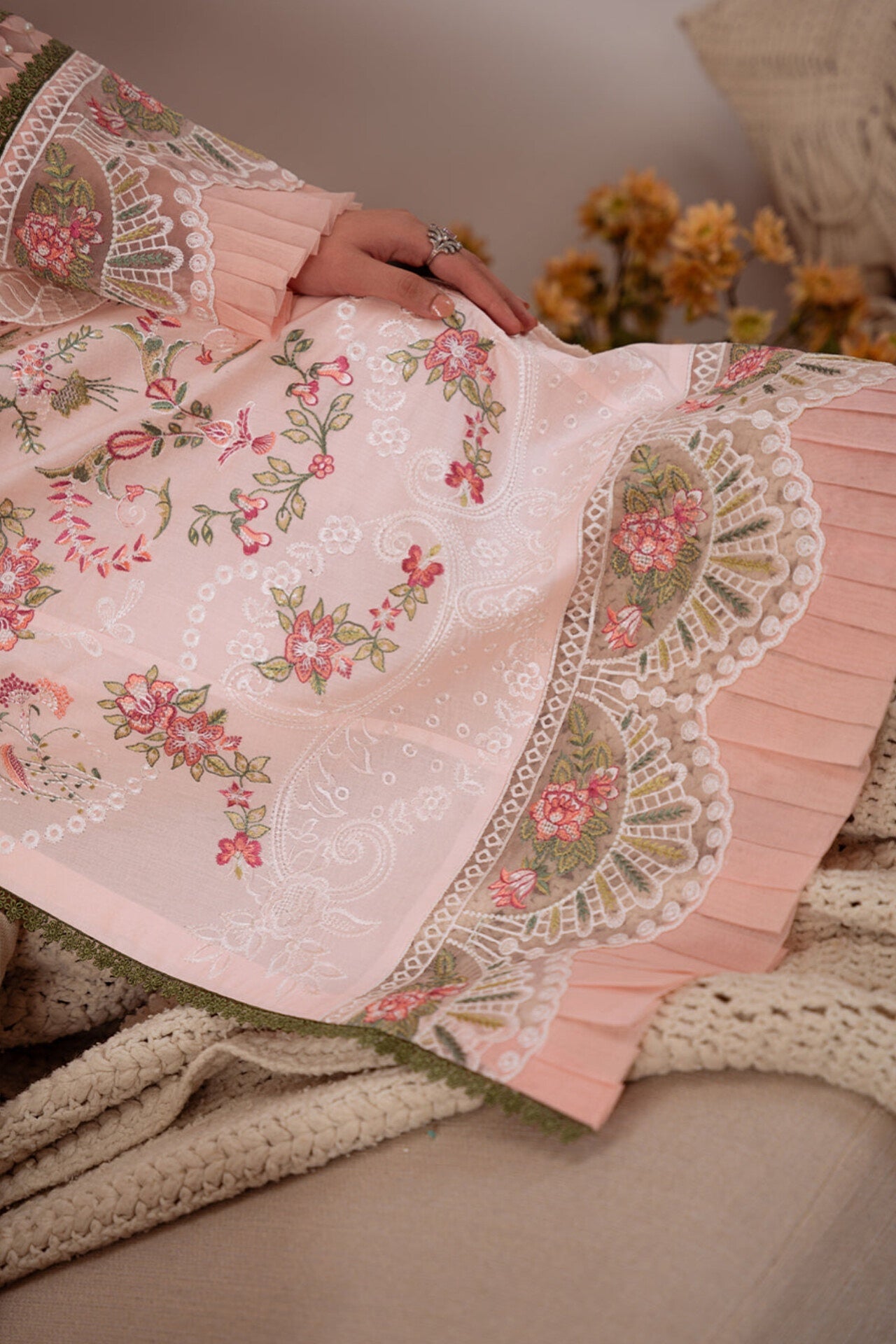 SHANAYA BY MAHNUR EMBROIDERED LAWN COLLECTION'26 | D7