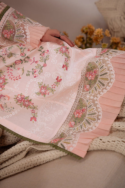 SHANAYA BY MAHNUR EMBROIDERED LAWN COLLECTION'26 | D7