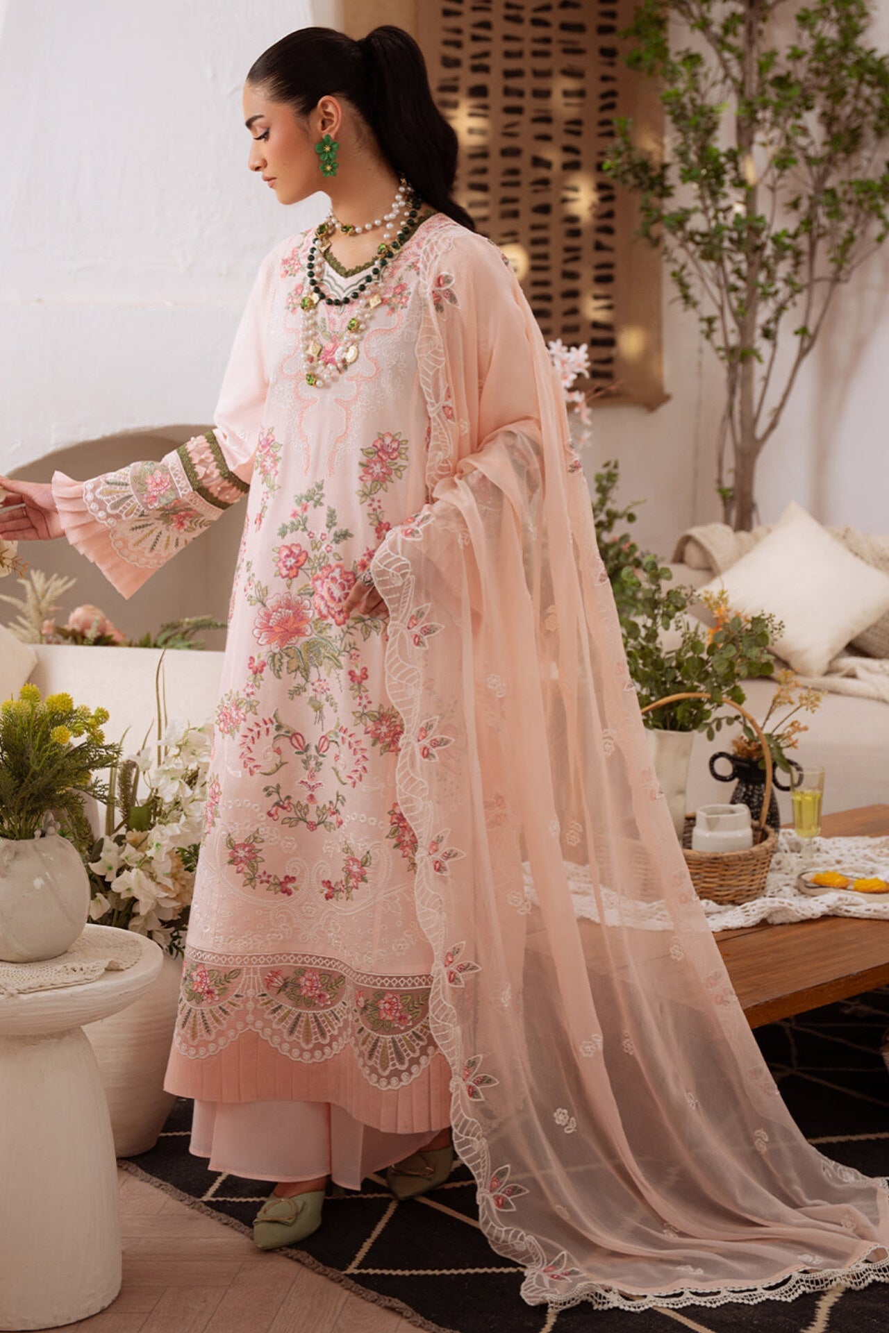 SHANAYA BY MAHNUR EMBROIDERED LAWN COLLECTION'26 | D7