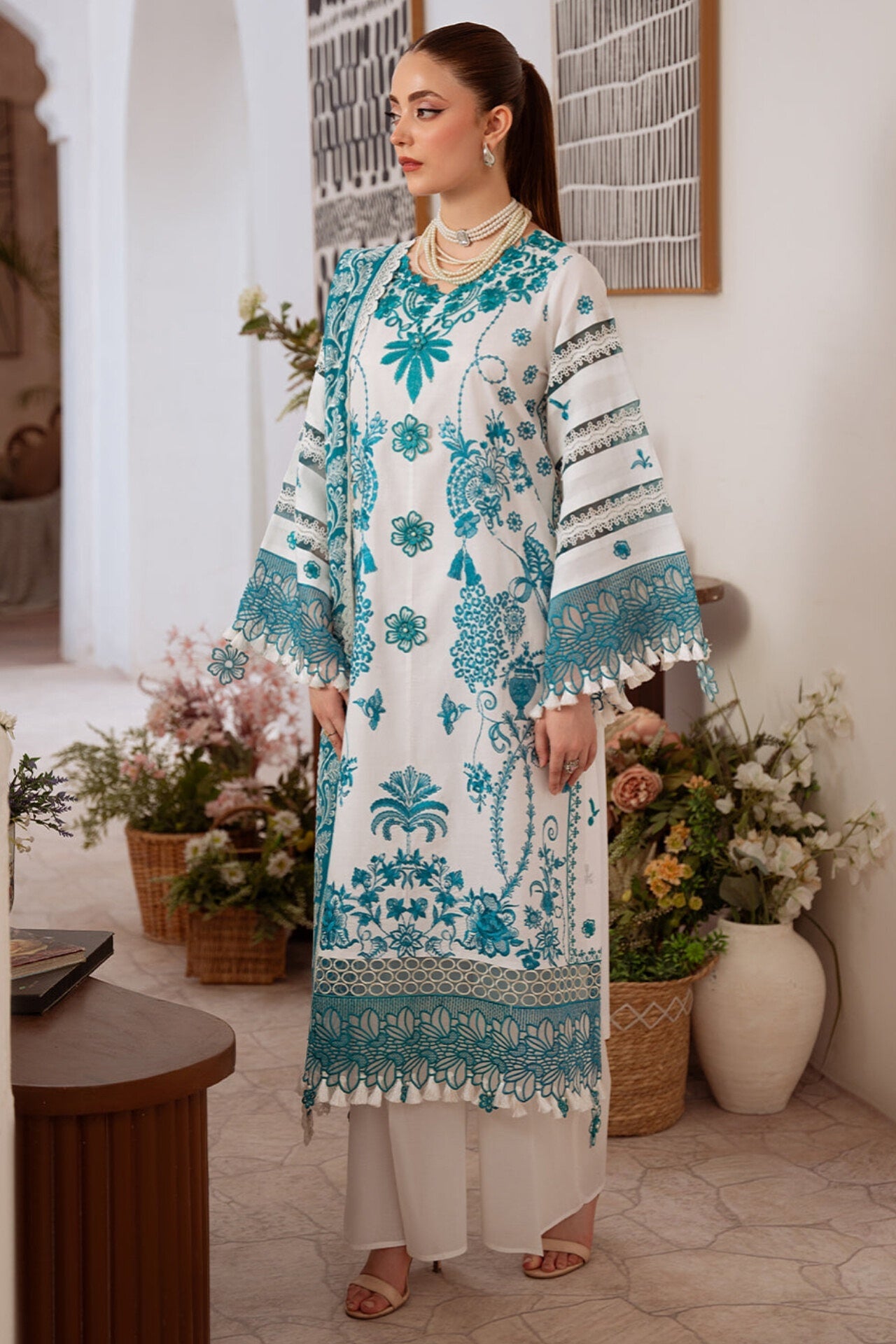 SHANAYA BY MAHNUR EMBROIDERED LAWN COLLECTION'26| D12