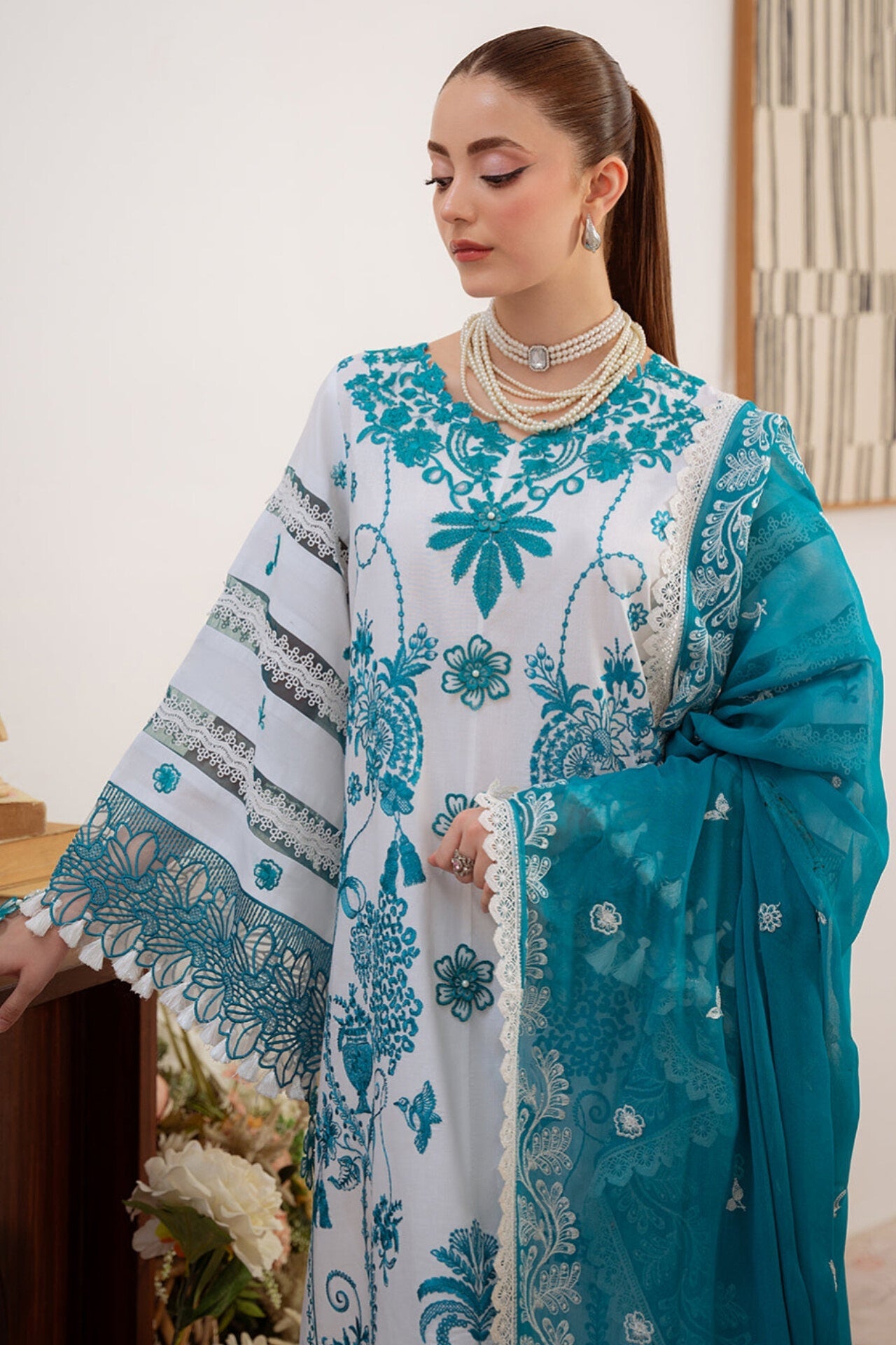 SHANAYA BY MAHNUR EMBROIDERED LAWN COLLECTION'26| D12