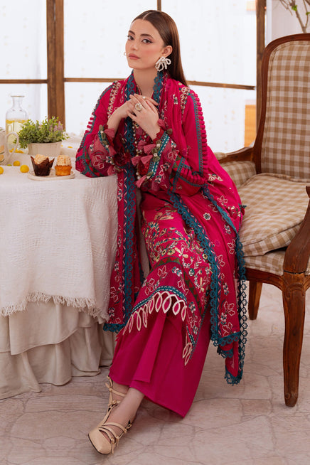 SHANAYA BY MAHNUR EMBROIDERED LAWN COLLECTION'26| D8