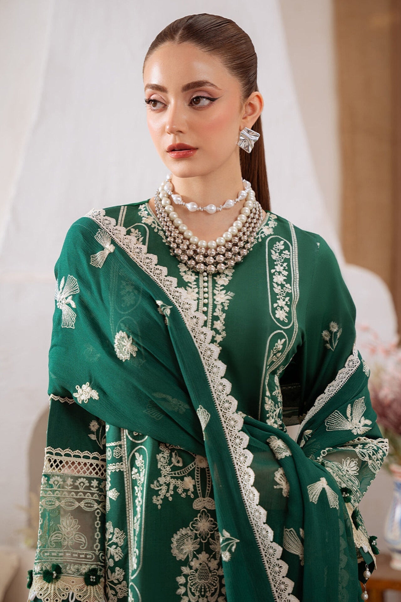 SHANAYA BY MAHNUR EMBROIDERED LAWN COLLECTION'26| D4