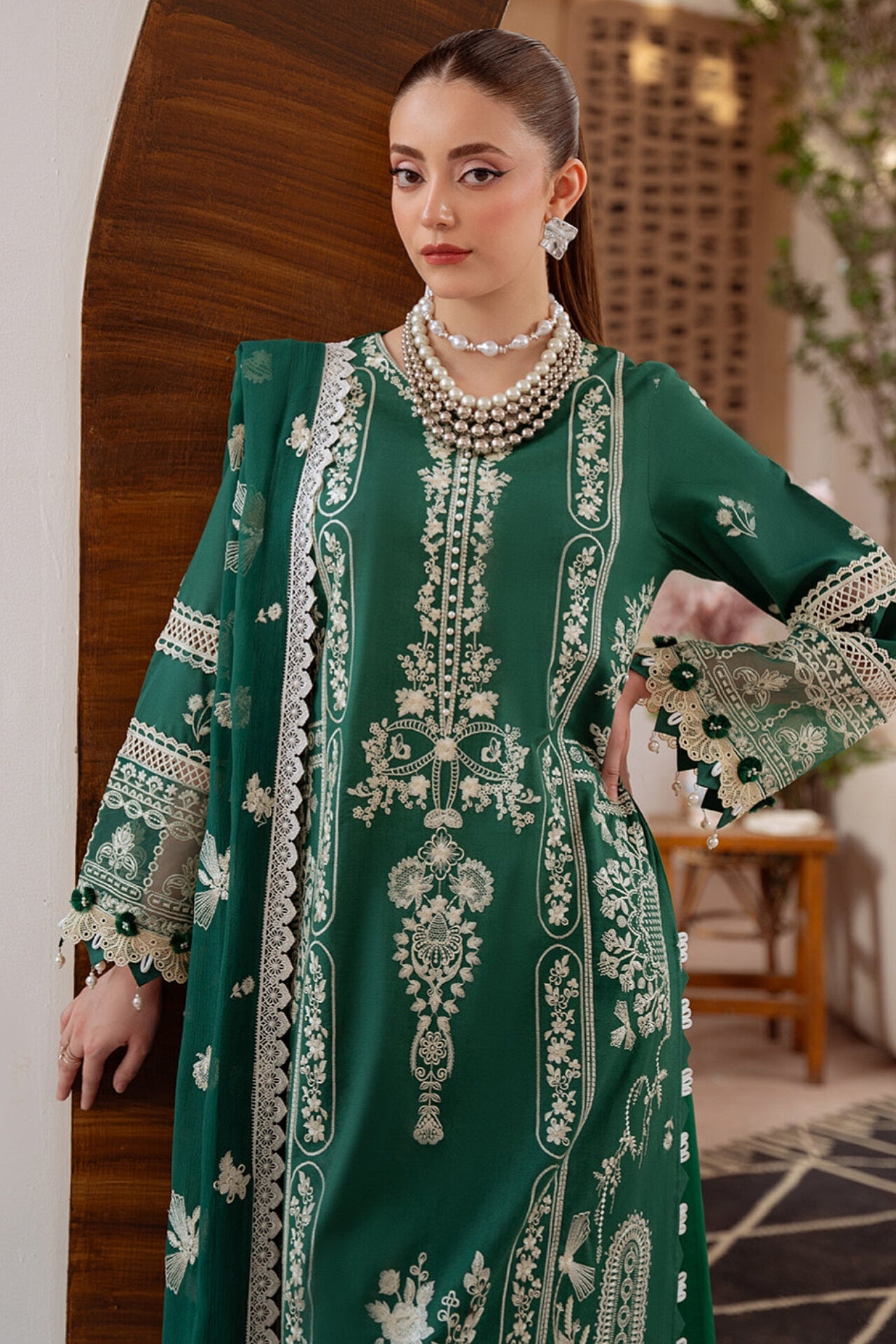 SHANAYA BY MAHNUR EMBROIDERED LAWN COLLECTION'26| D4
