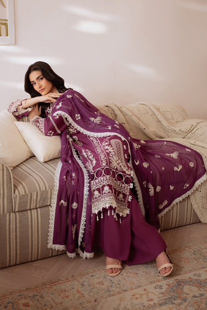 SHANAYA BY MAHNUR EMBROIDERED LAWN COLLECTION'26| D3