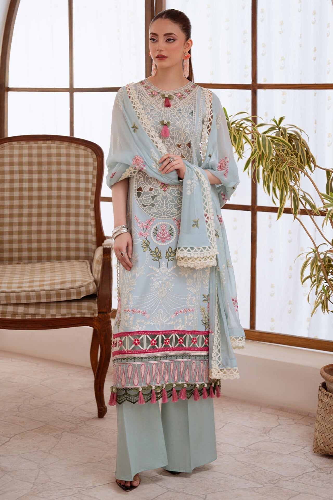 SHANAYA BY MAHNUR EMBROIDERED LAWN COLLECTION'26| D11
