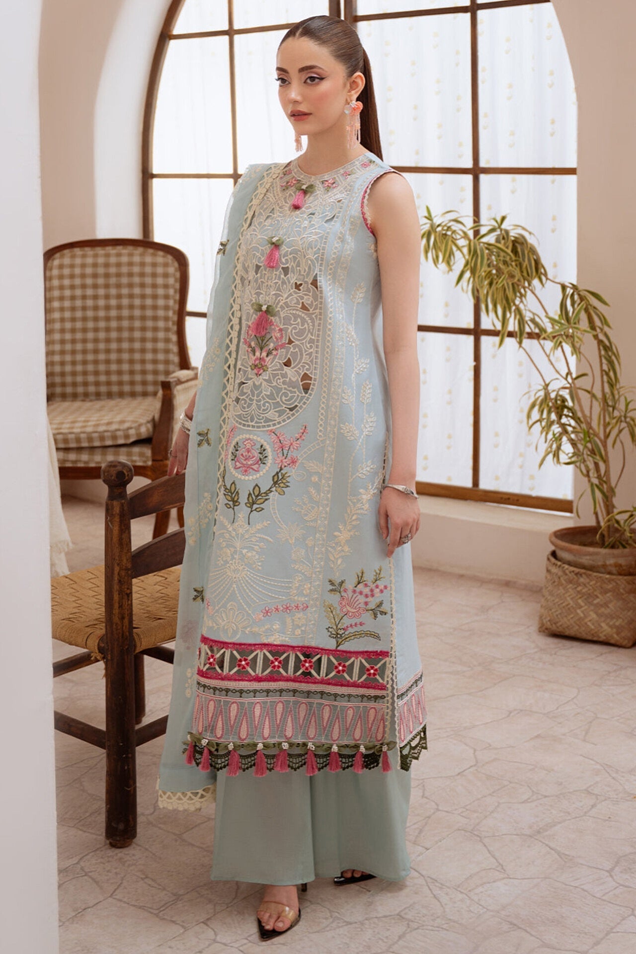SHANAYA BY MAHNUR EMBROIDERED LAWN COLLECTION'26| D11