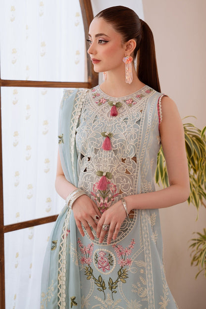 SHANAYA BY MAHNUR EMBROIDERED LAWN COLLECTION'26| D11