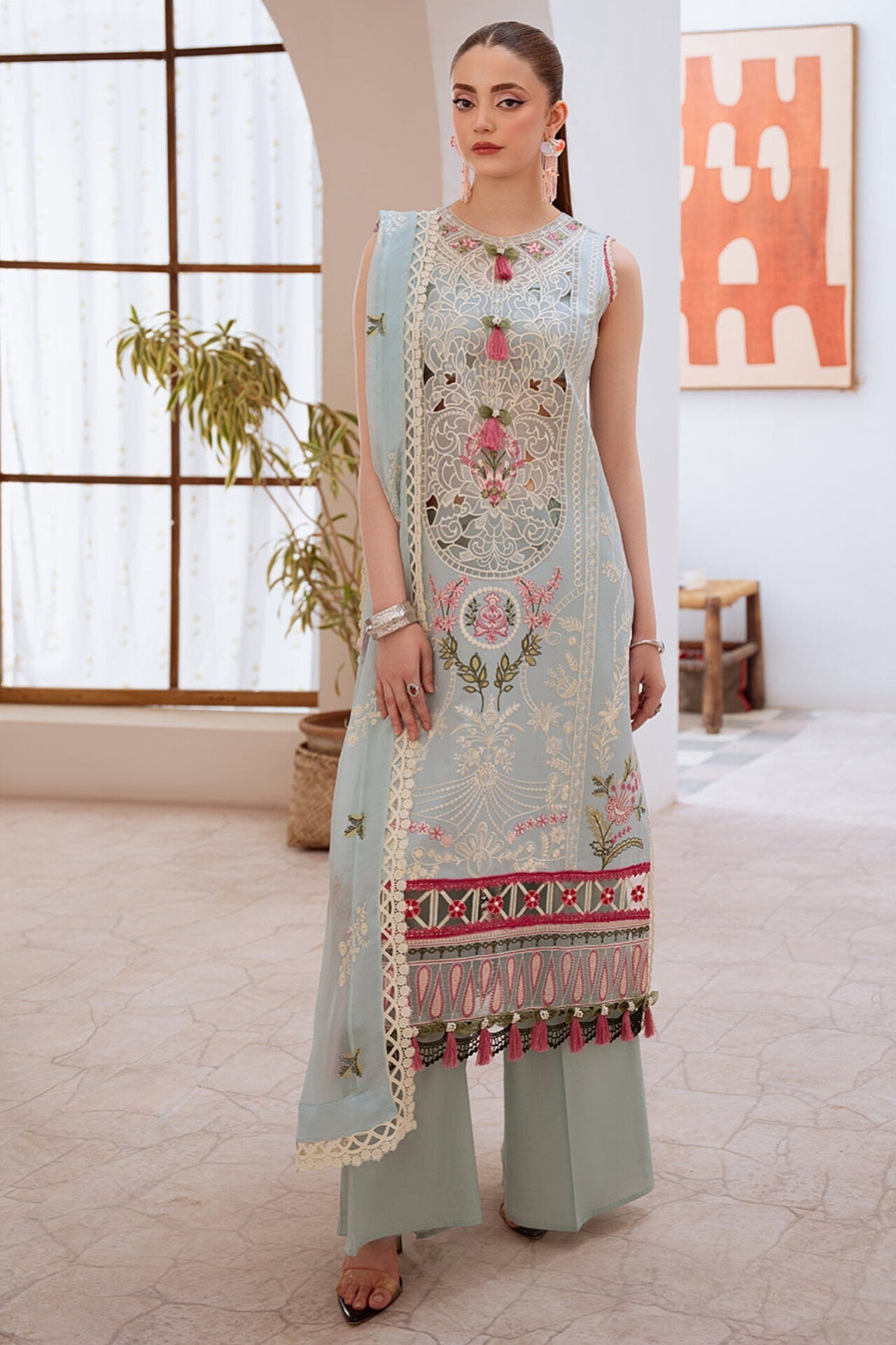 SHANAYA BY MAHNUR EMBROIDERED LAWN COLLECTION'26| D11