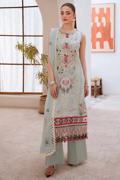 SHANAYA BY MAHNUR EMBROIDERED LAWN COLLECTION'26| D11