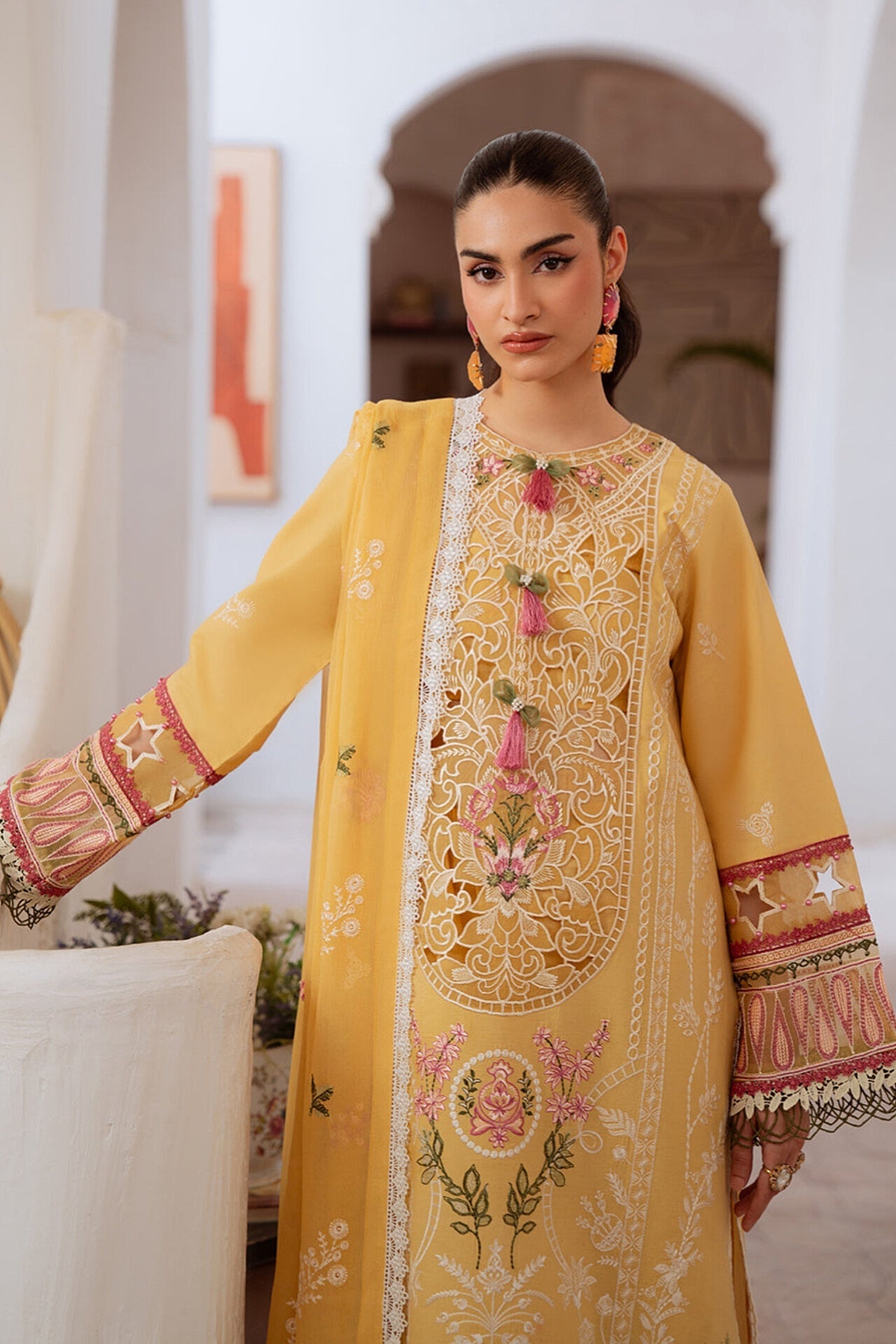 SHANAYA BY MAHNUR EMBROIDERED LAWN COLLECTION'26| D10