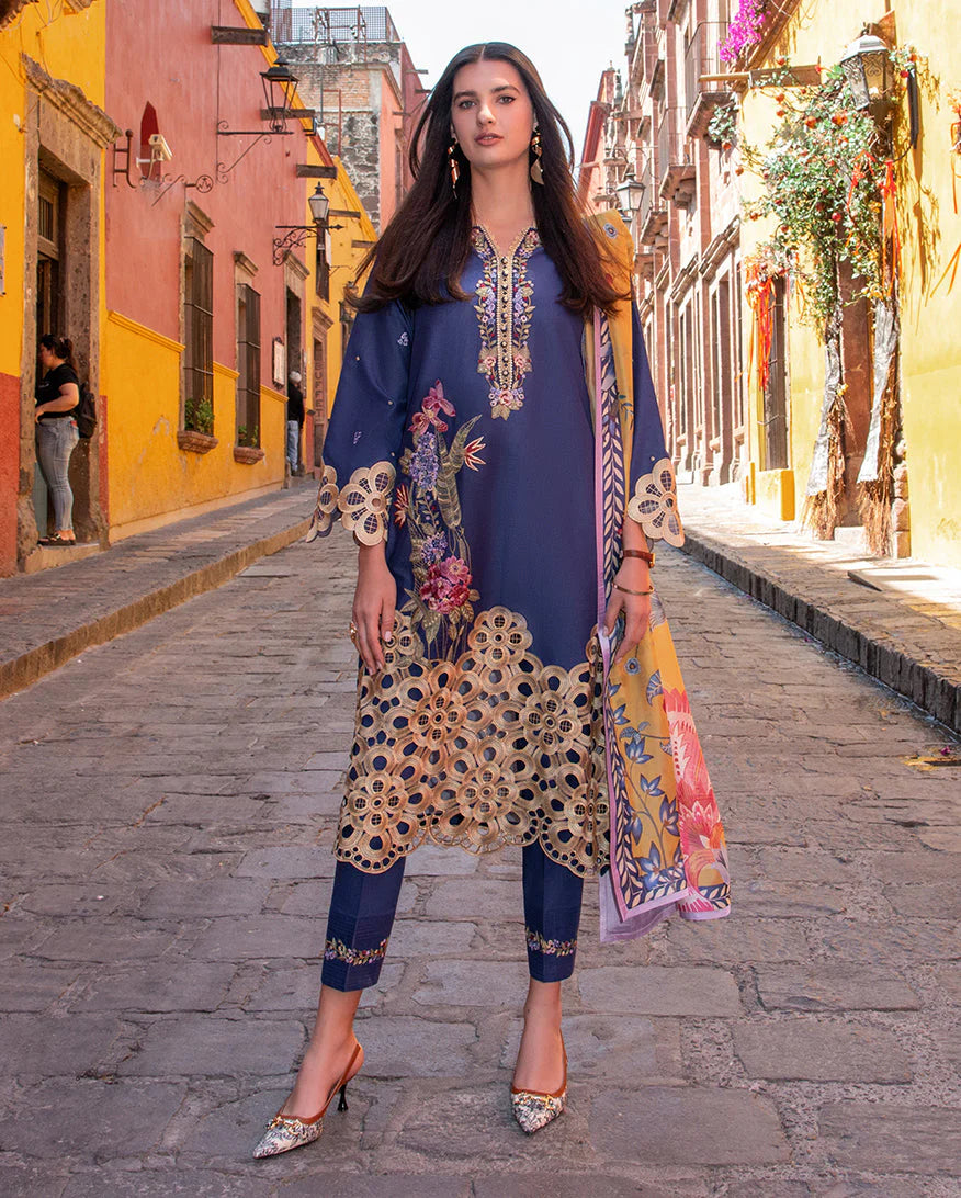 MUSHQ ODYSSEY LUXURY LAWN UNSTITCHED'26| Ines