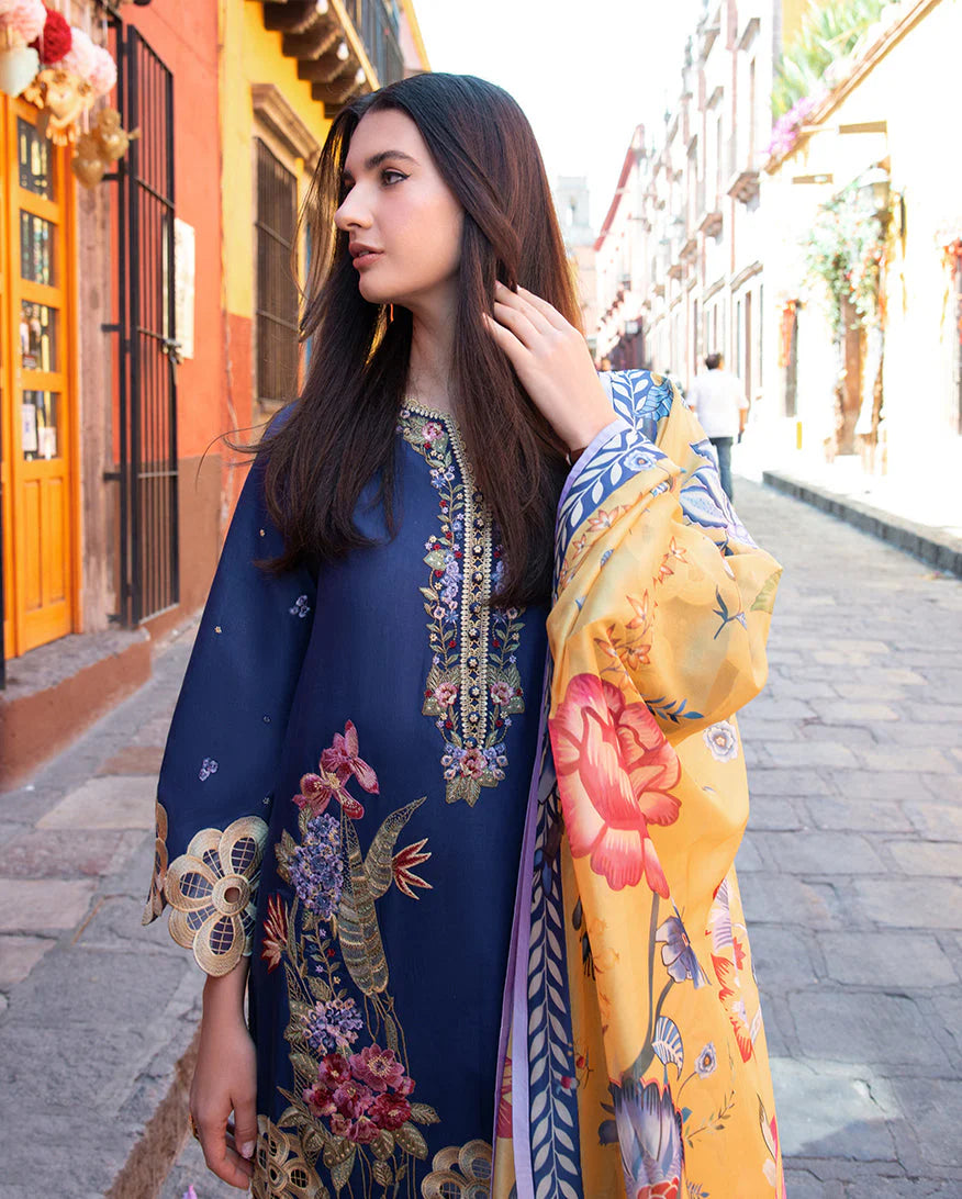 MUSHQ ODYSSEY LUXURY LAWN UNSTITCHED'26| Ines