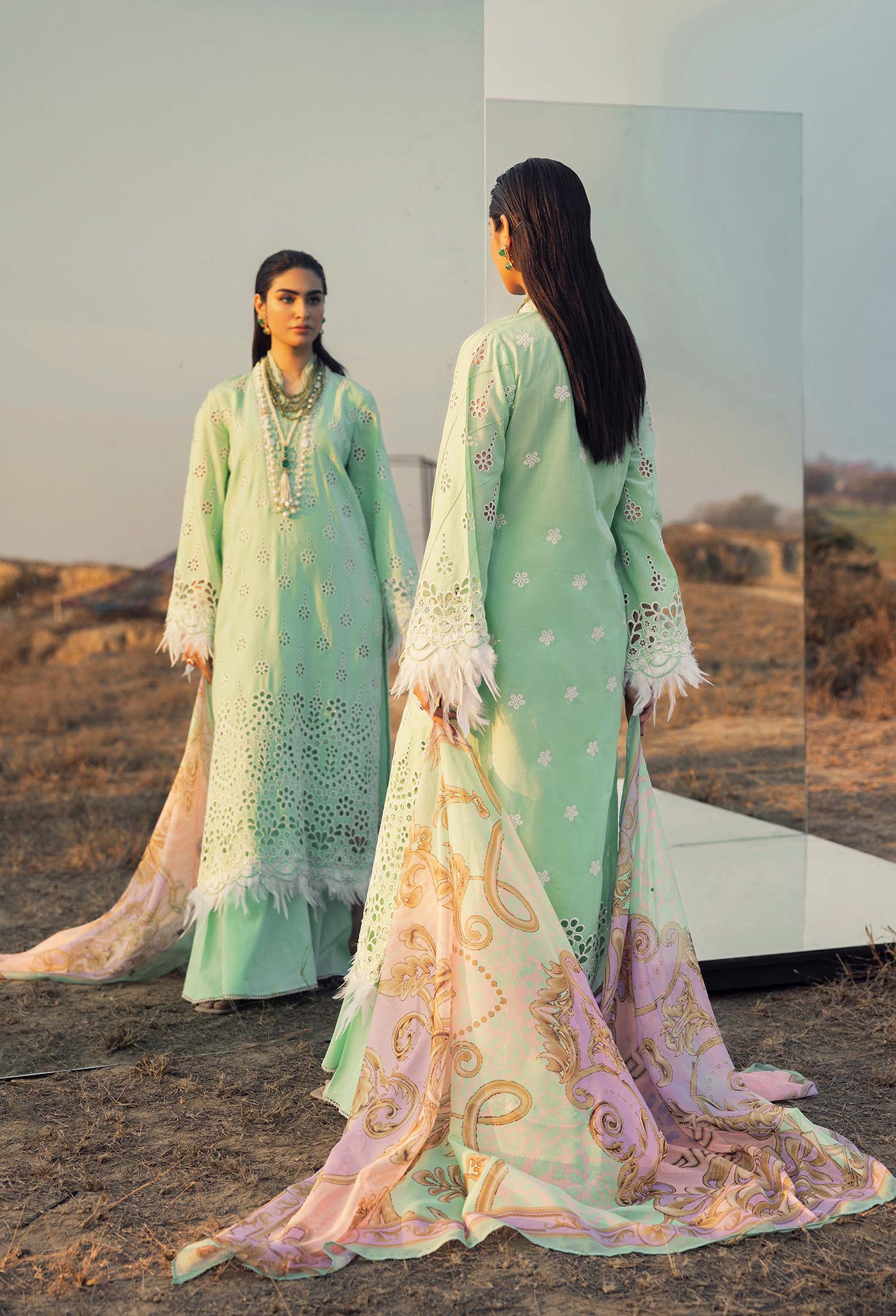 Adan's Libas Lawn Eid Edit'24 Collection 2024 – 6903