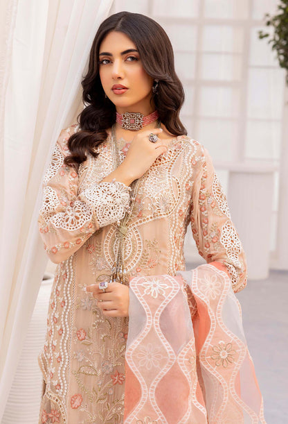 Adan's Chantelle Chiffon Collection 2024 – PEACH JASPER