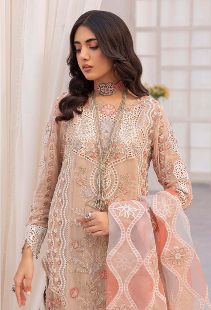 Adan's Chantelle Chiffon Collection 2024 – PEACH JASPER