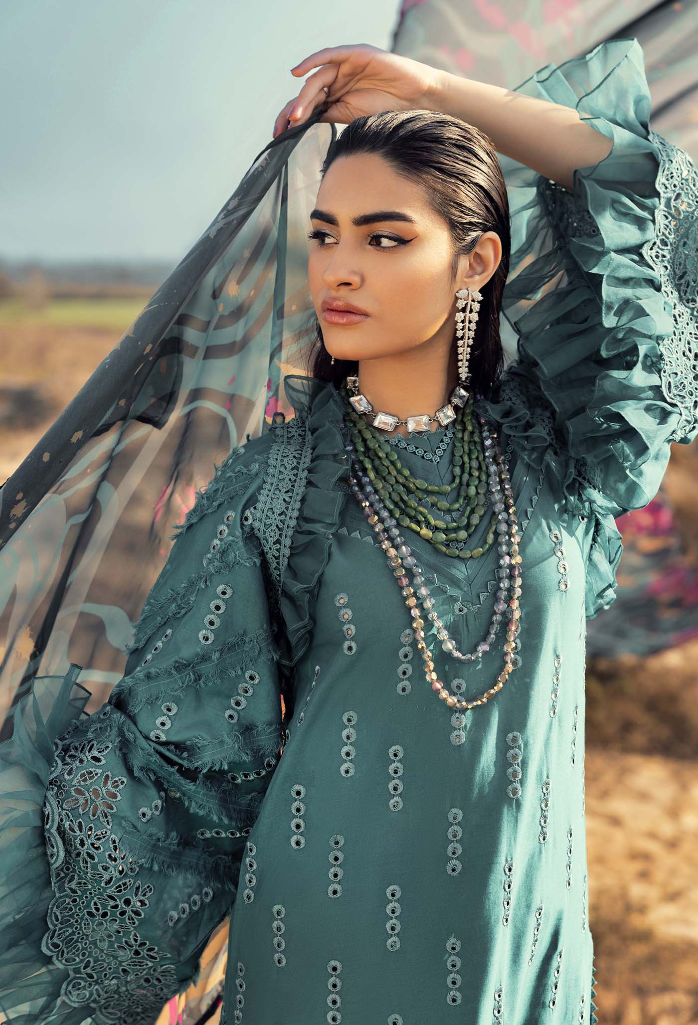 Adan's Libas Lawn Eid Edit'24 Collection 2024 – 6908