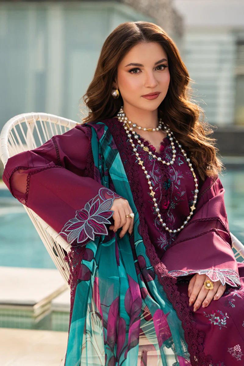 RANGRASIYA CARNATION EID EDIT UNSTITCHED'26| Kaia