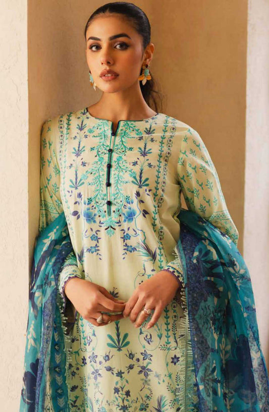 Freesia Zen Embroidered Lawn Collection 2025 LINA