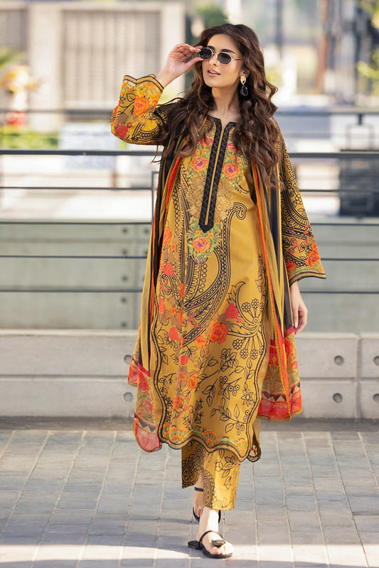 CHARIZMA AGHAZ-E-NOU EMBROIDERED LAWN COLLECTION'26| AG6-01