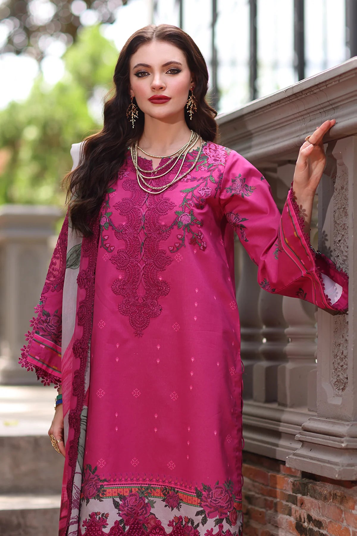 CHARIZMA AGHAZ-E-NOU EMBROIDERED LAWN COLLECTION'26| AG6-05