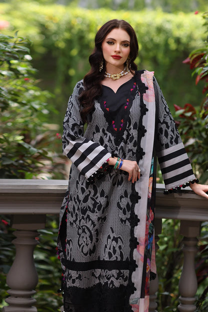 CHARIZMA AGHAZ-E-NOU EMBROIDERED LAWN COLLECTION'26| AG6-07