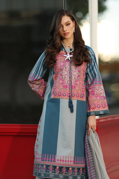CHARIZMA AGHAZ-E-NOU EMBROIDERED LAWN COLLECTION'26| AG6-09