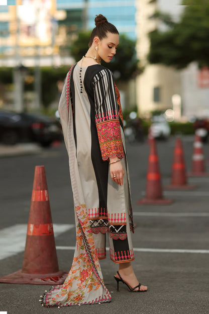 CHARIZMA AGHAZ-E-NOU EMBROIDERED LAWN COLLECTION'26| AG6-06