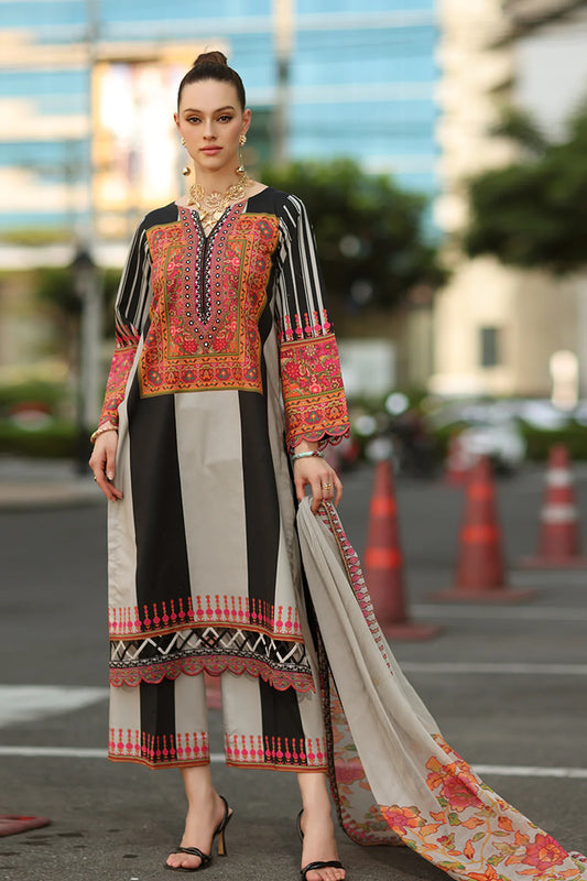 CHARIZMA AGHAZ-E-NOU EMBROIDERED LAWN COLLECTION'26| AG6-06