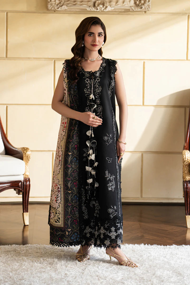 RANGRASIYA CARNATION EID EDIT UNSTITCHED'26| Leah
