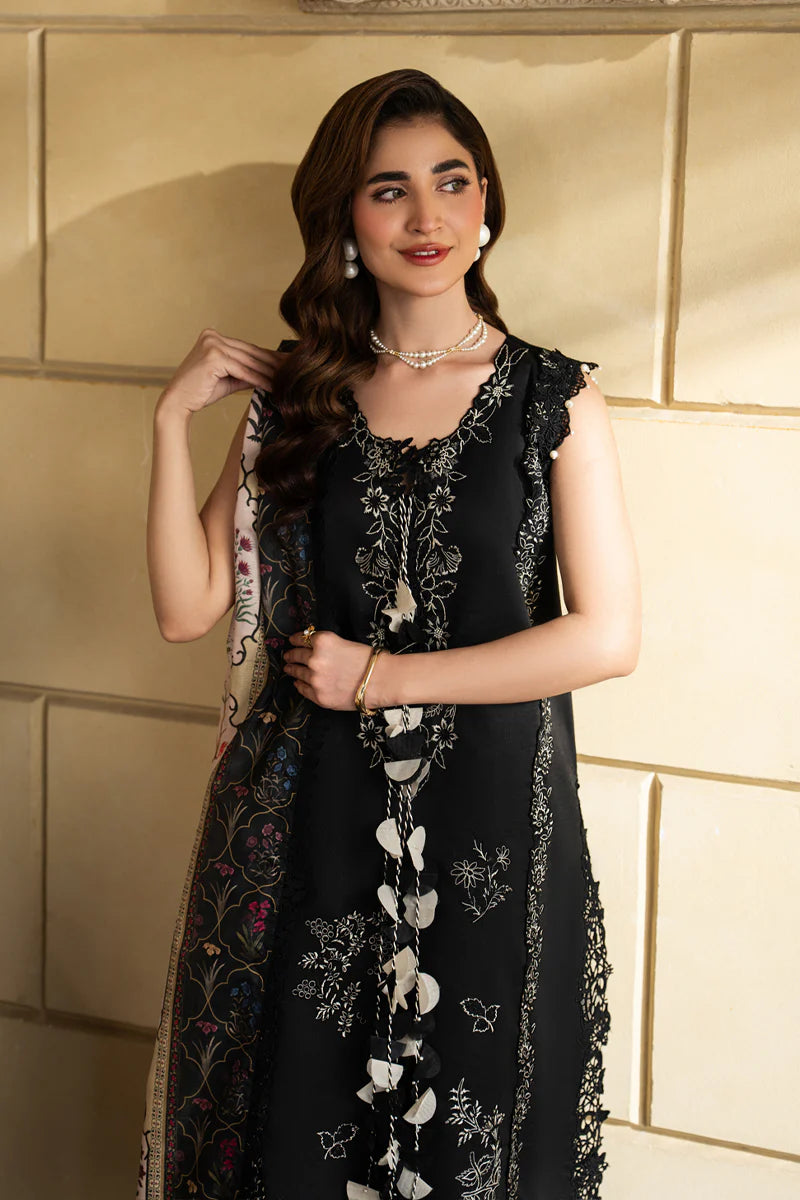 RANGRASIYA CARNATION EID EDIT UNSTITCHED'26| Leah