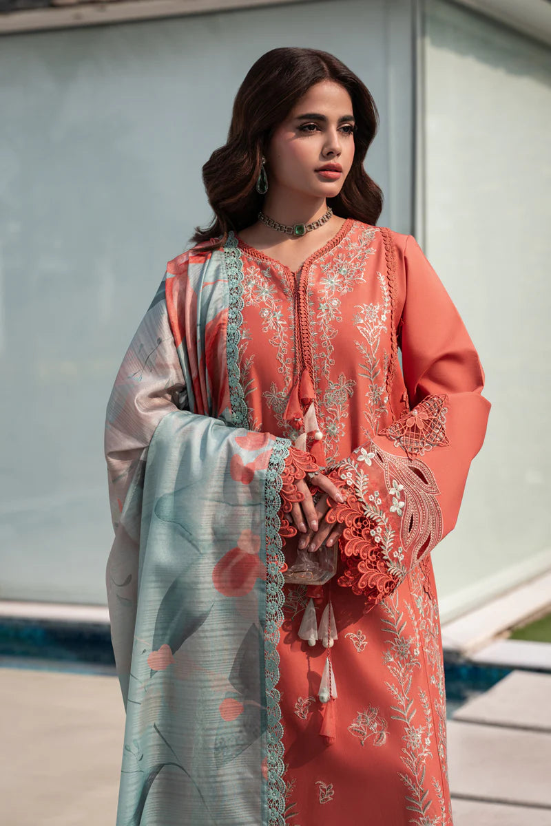 RANGRASIYA CARNATION EID EDIT UNSTITCHED'26| Leeza
