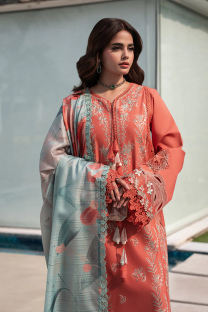 RANGRASIYA CARNATION EID EDIT UNSTITCHED'26| Leeza