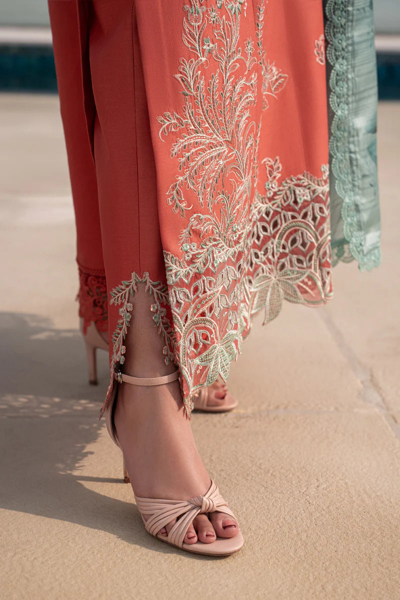 RANGRASIYA CARNATION EID EDIT UNSTITCHED'26| Leeza