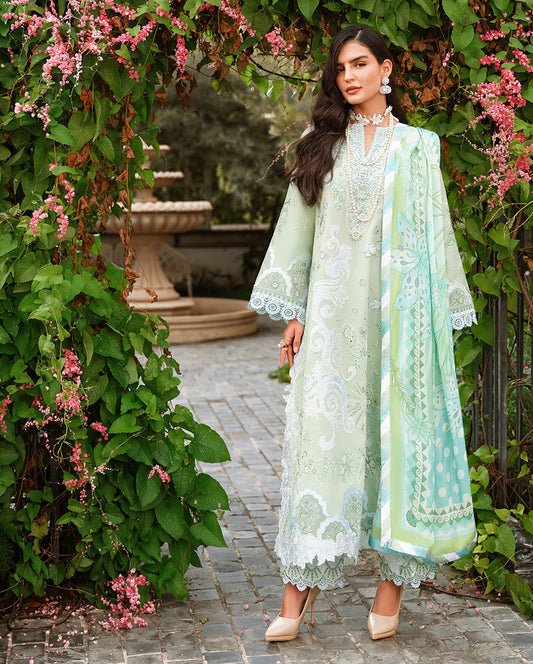 A MOI LUXURY LAWN BY MUSHQ UNSTITCHED'26 | Love Escape