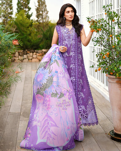 A MOI LUXURY LAWN BY MUSHQ UNSTITCHED'26 | Lovers Lane
