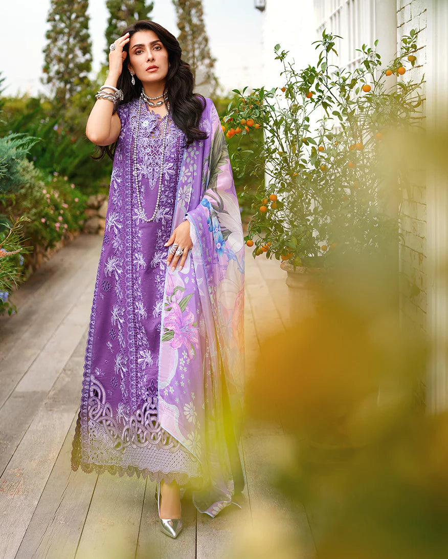 A MOI LUXURY LAWN BY MUSHQ UNSTITCHED'26 | Lovers Lane