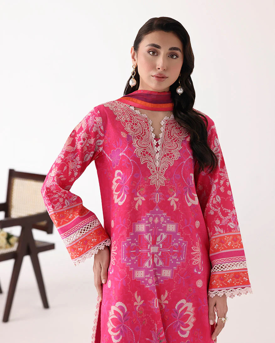 ROHEENAZ ROSETTE UNSTITCHED COLLECTION'26 | Lumina