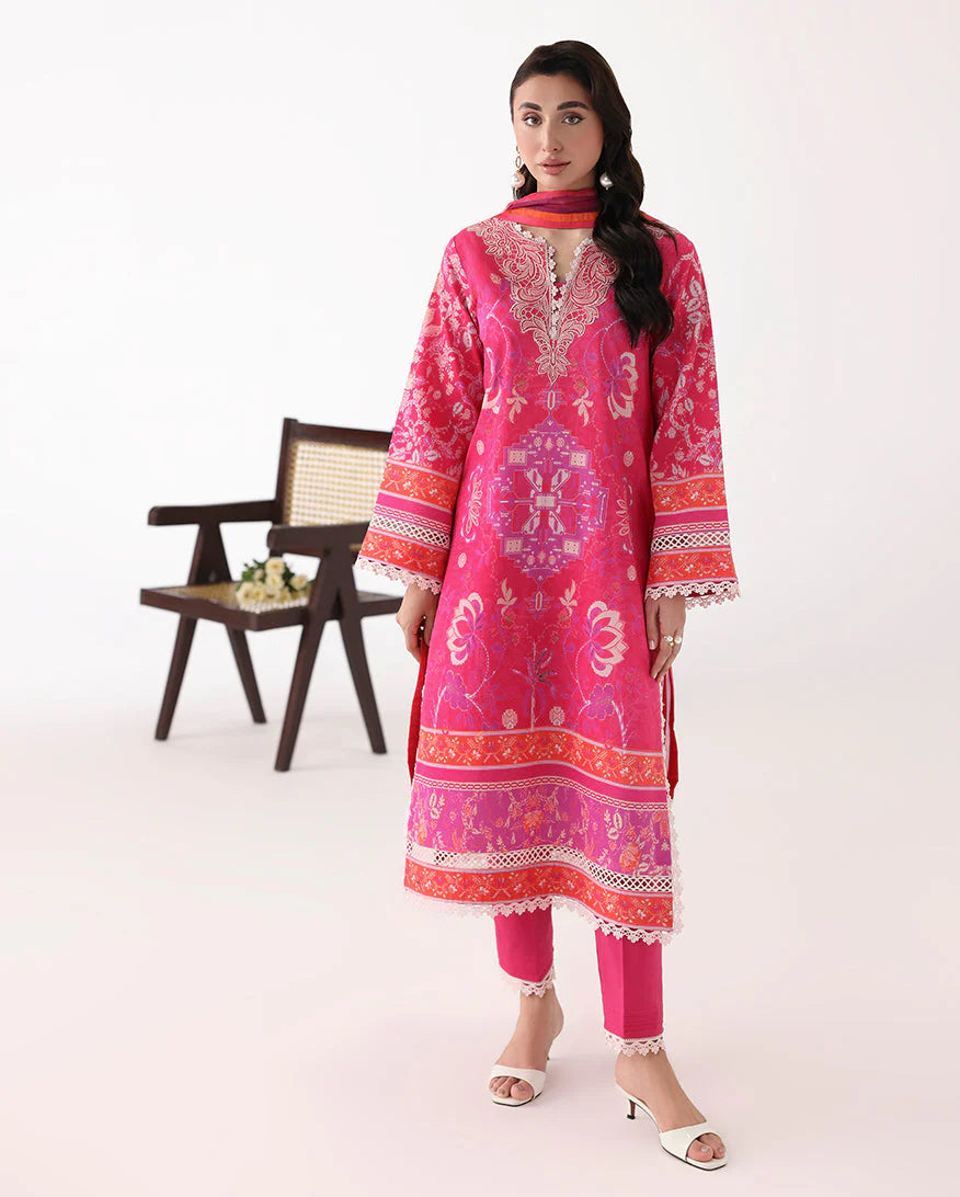 ROHEENAZ ROSETTE UNSTITCHED COLLECTION'26 | Lumina
