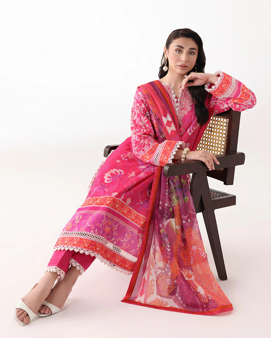 ROHEENAZ ROSETTE UNSTITCHED COLLECTION'26 | Lumina