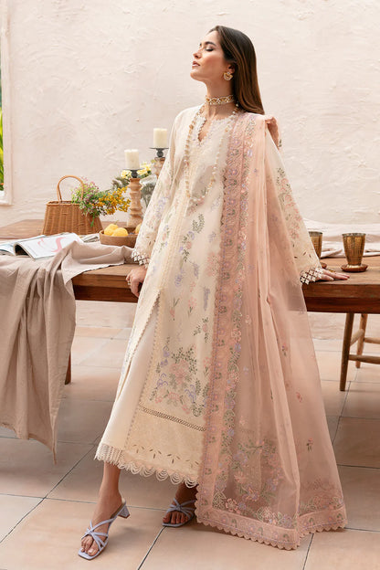 Shop Online Afrozeh Cascade Luxury Lawn 2024 | Luna