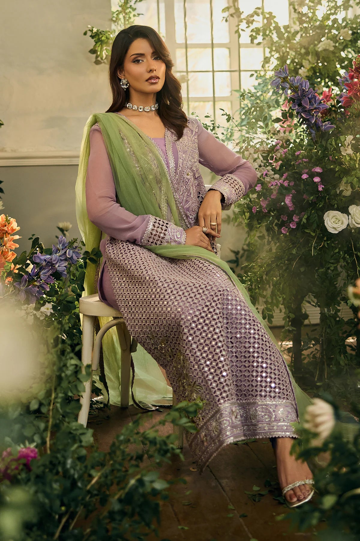 CHARIZMA CELINE FESTIVE EDIT UNSTITCHED COLLECTION '26 - CCE6-04