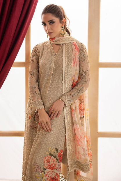 CHARIZMA DASTAN E JASHAN V1 Collection 2024 – Premium Luxury Handwork Chiffon DJW4-05