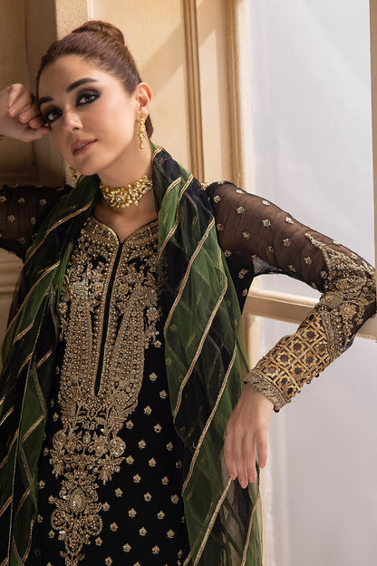 CHARIZMA DASTAN E JASHAN V1 Collection 2024 – Premium Luxury Handwork Chiffon DJW4-06