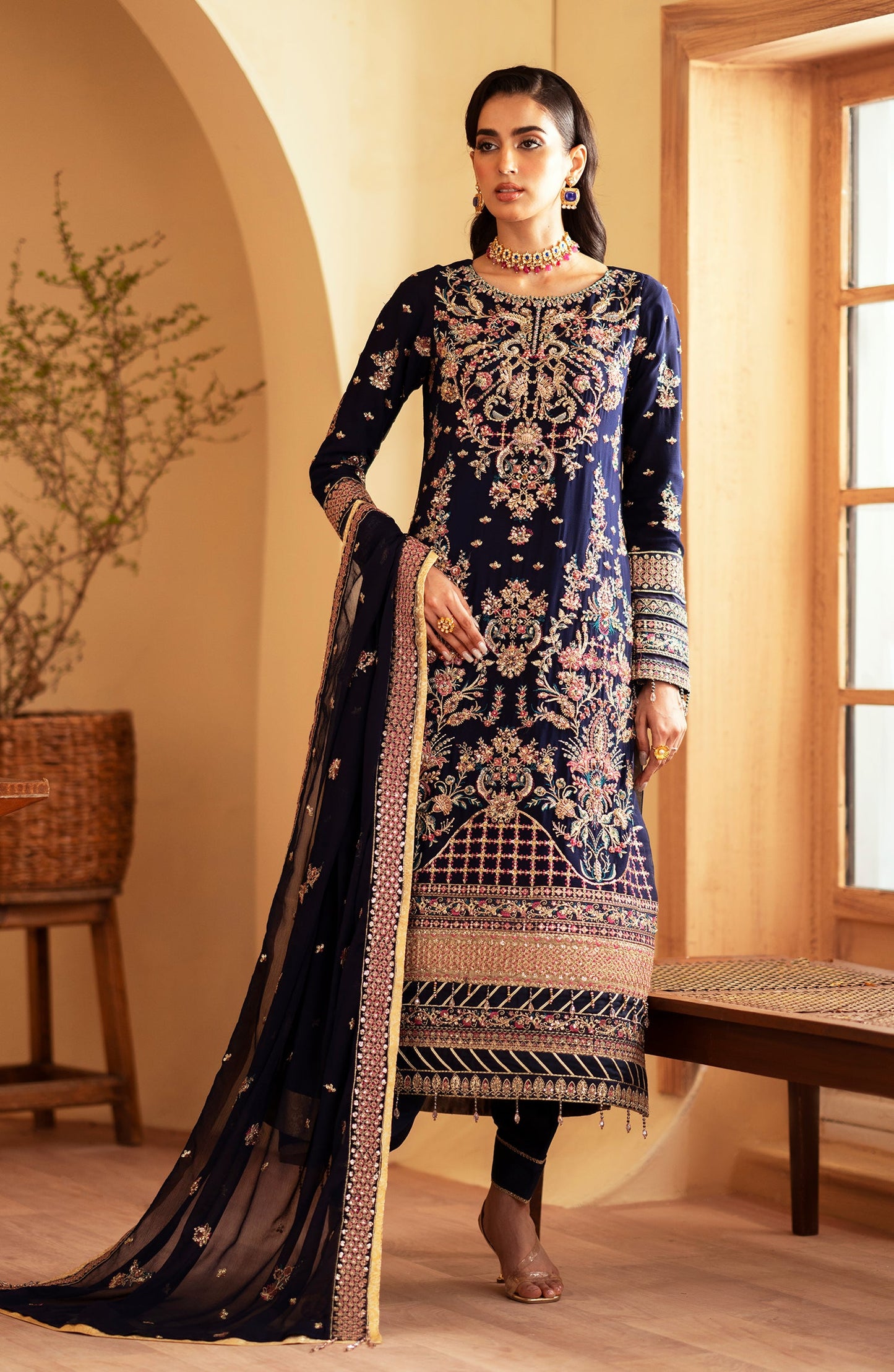 Emaan Adeel Romansiyyah Luxury Formals' Collection 2024 – Nageena