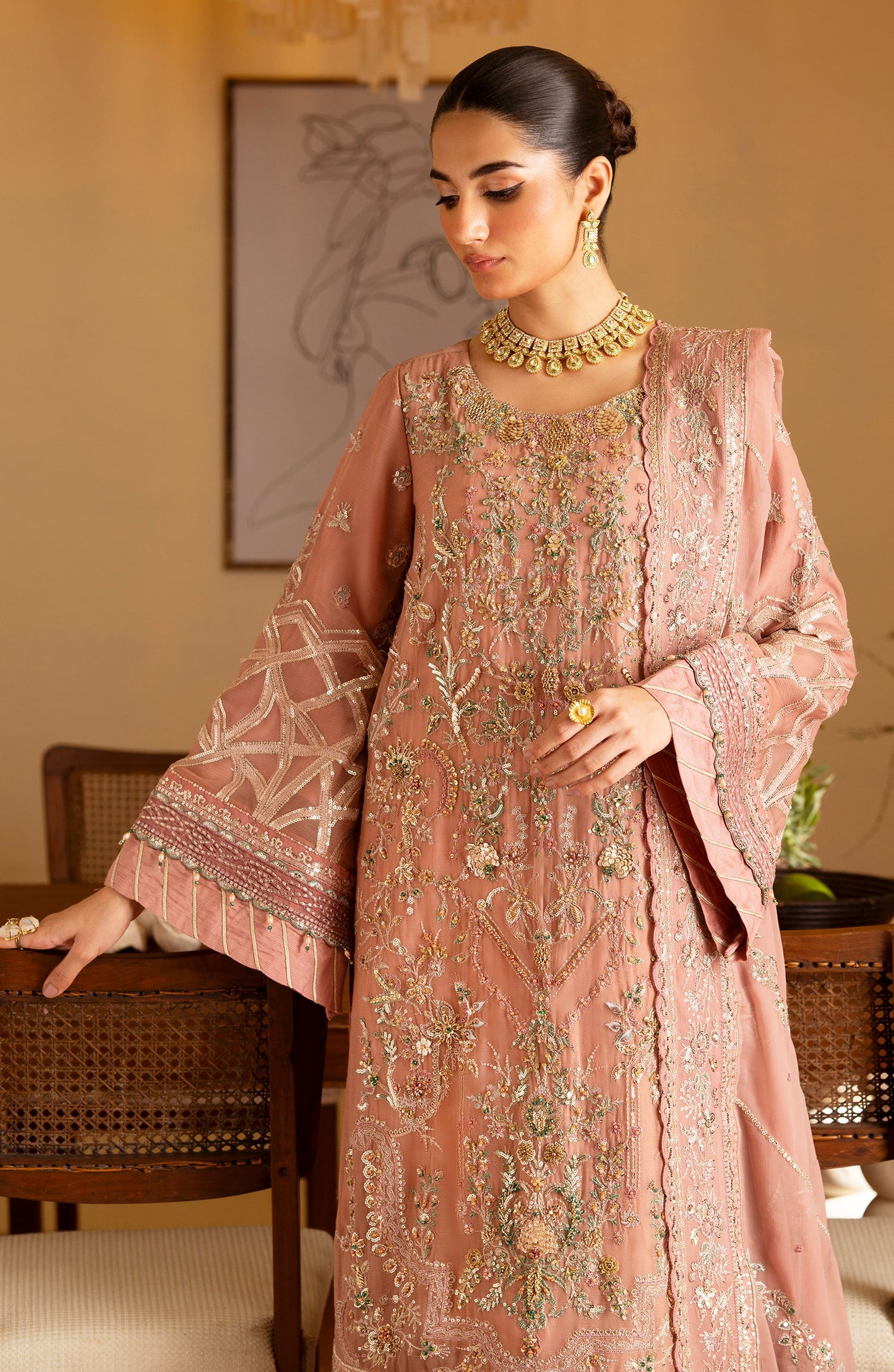 Emaan Adeel Romansiyyah Luxury Formals' Collection 2024 – Saleha