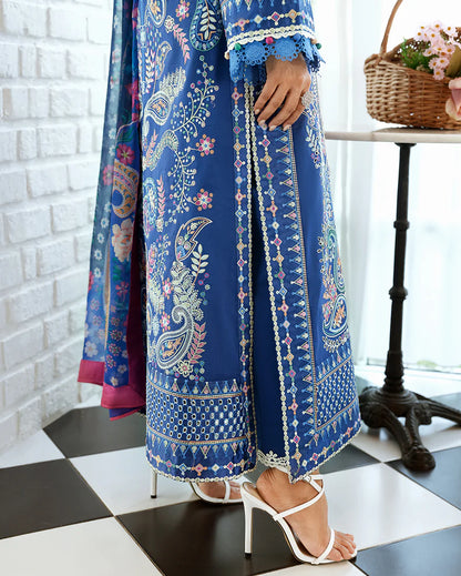 A MOI LUXURY LAWN BY MUSHQ UNSTITCHED'26 | Moonlit Dreams