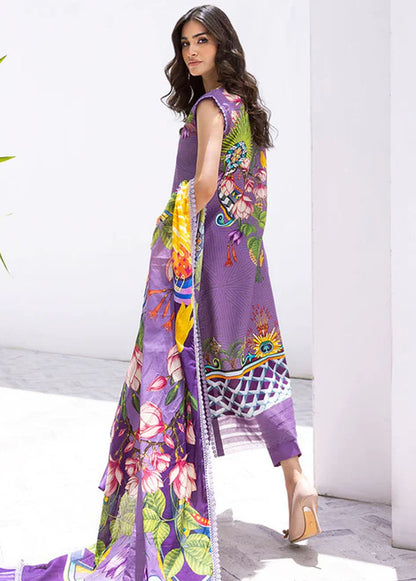 Roheenaz by Mushq Spring Summer Lawn Flamingo Fancy